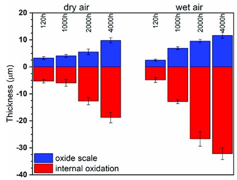 internal oxide thickness scale